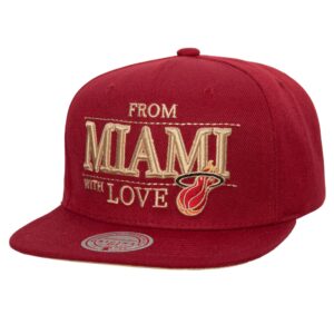 Mitchell-Ness-With-Love-Snapback-HWC-Miami-Heat-Hat-300x300