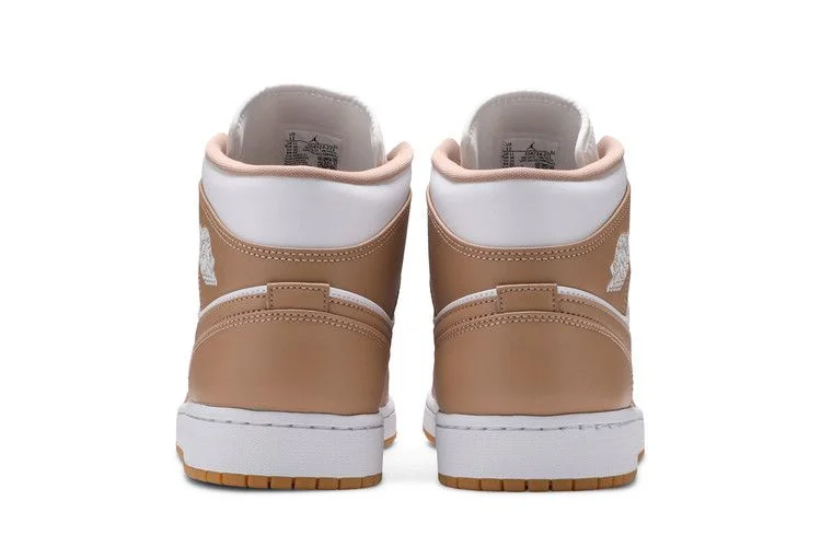 Кроссовки Air Jordan 1 Mid 'Tan Gum'