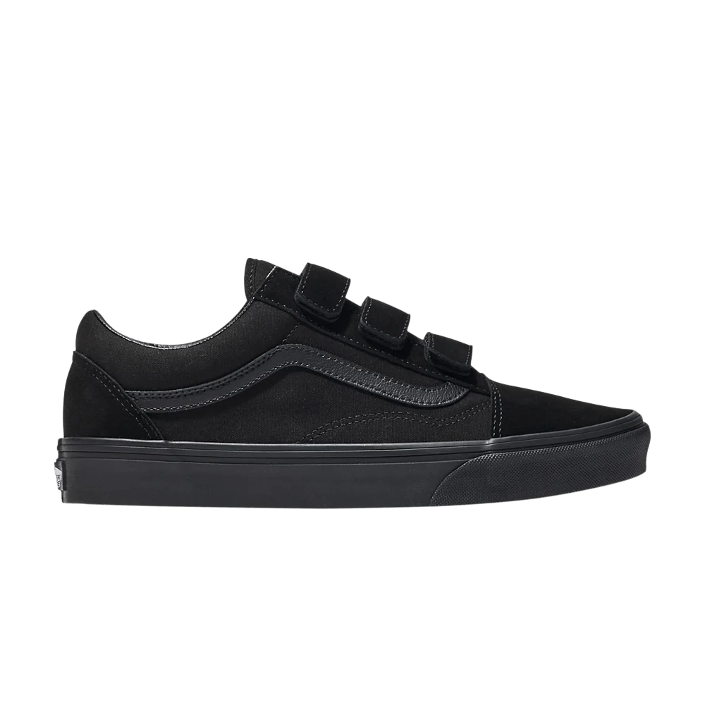 Vans-Old-Skool-Velcro-Triple-Black