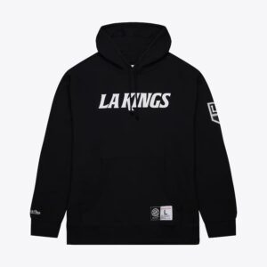 Mitchell-Ness-Black-Los-Angeles-Kings-Game-Time-Fleece-Pullover-Hoodie-Pullover-Hoodie-300x300