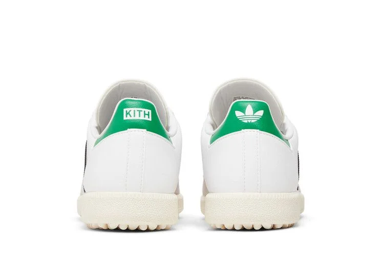 Кроссовки Kith x adidas Samba Spikeless Golf 'White Green'