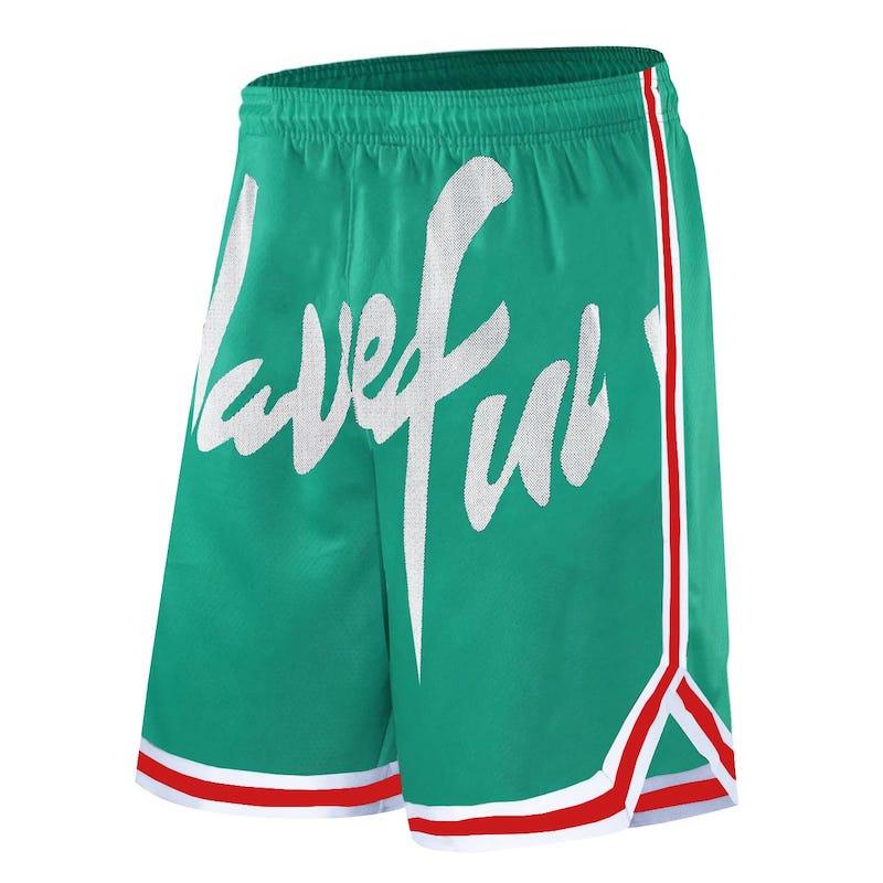 Баскетбольные шорты Daiong Have fun Green Cut Shorts