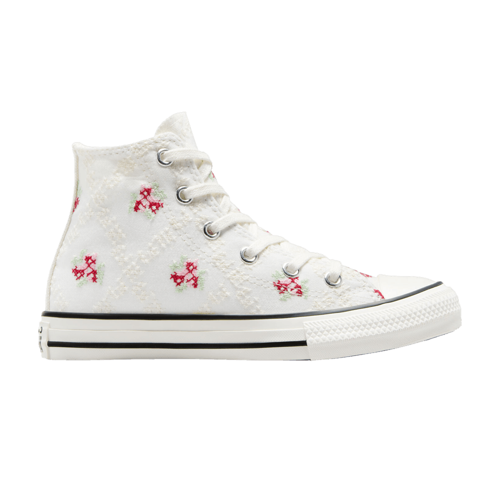 Кроссовки Converse Chuck Taylor All Star High PS 'Cross Stitch Roses'