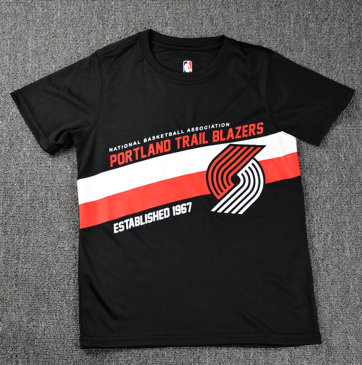 Футболка 2020 NBA Portland Trail Blazers 0 Black