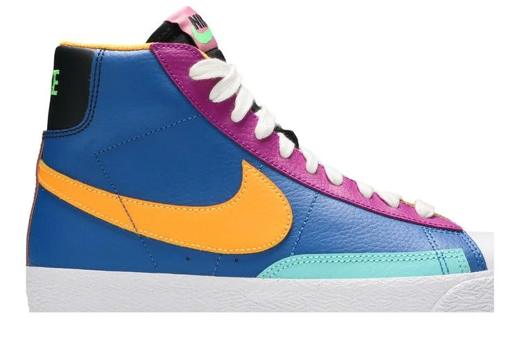 Кроссовки Nike Blazer Mid GS 'Aurora Purple Orange'