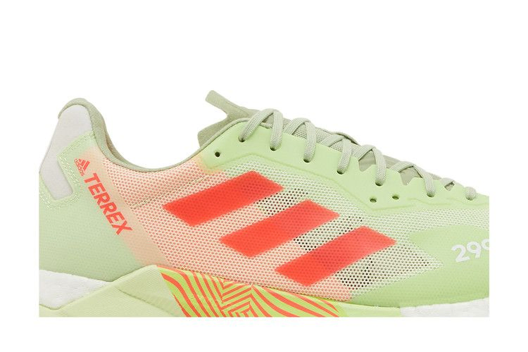 Кроссовки Adidas Terrex Agravic Ultra Trail 'Almost Lime Turbo'