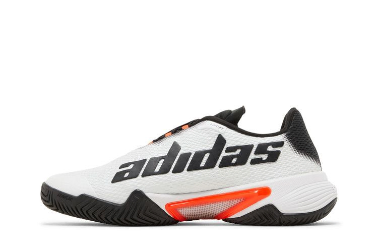 Кроссовки adidas Barricade 'White Black Solar Red'