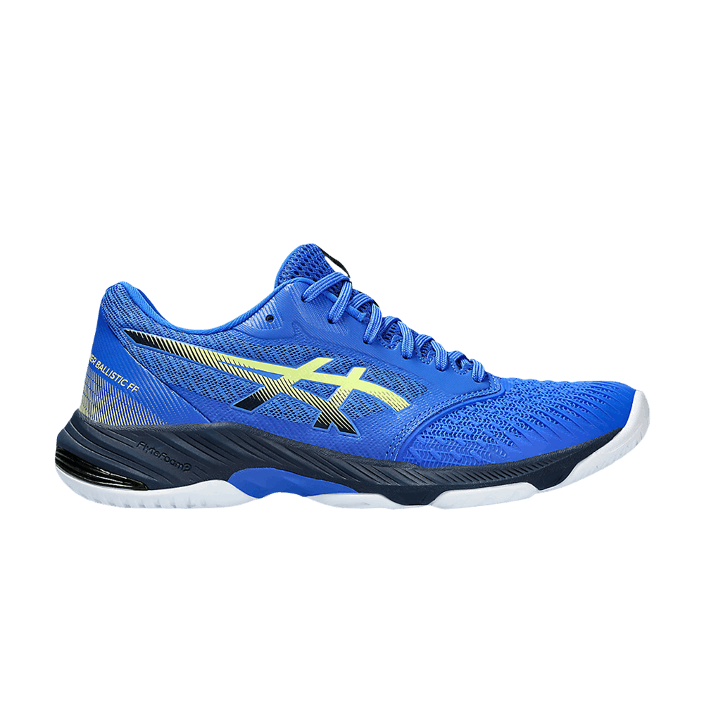 Кроссовки ASICS Netburner Ballistic FF 3 'Illusion Blue Glow Yellow'
