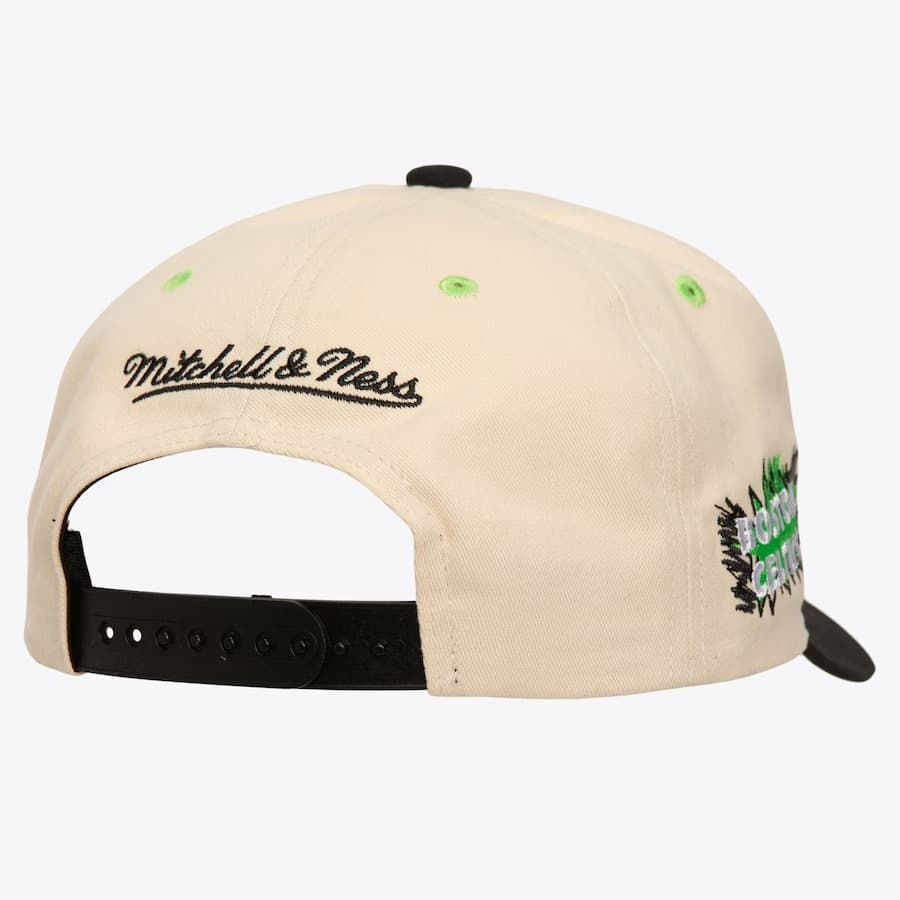 Mitchell-Ness-Cream-Boston-Celtics-Overspray-Pro-Crown-Snapback-Hat-1