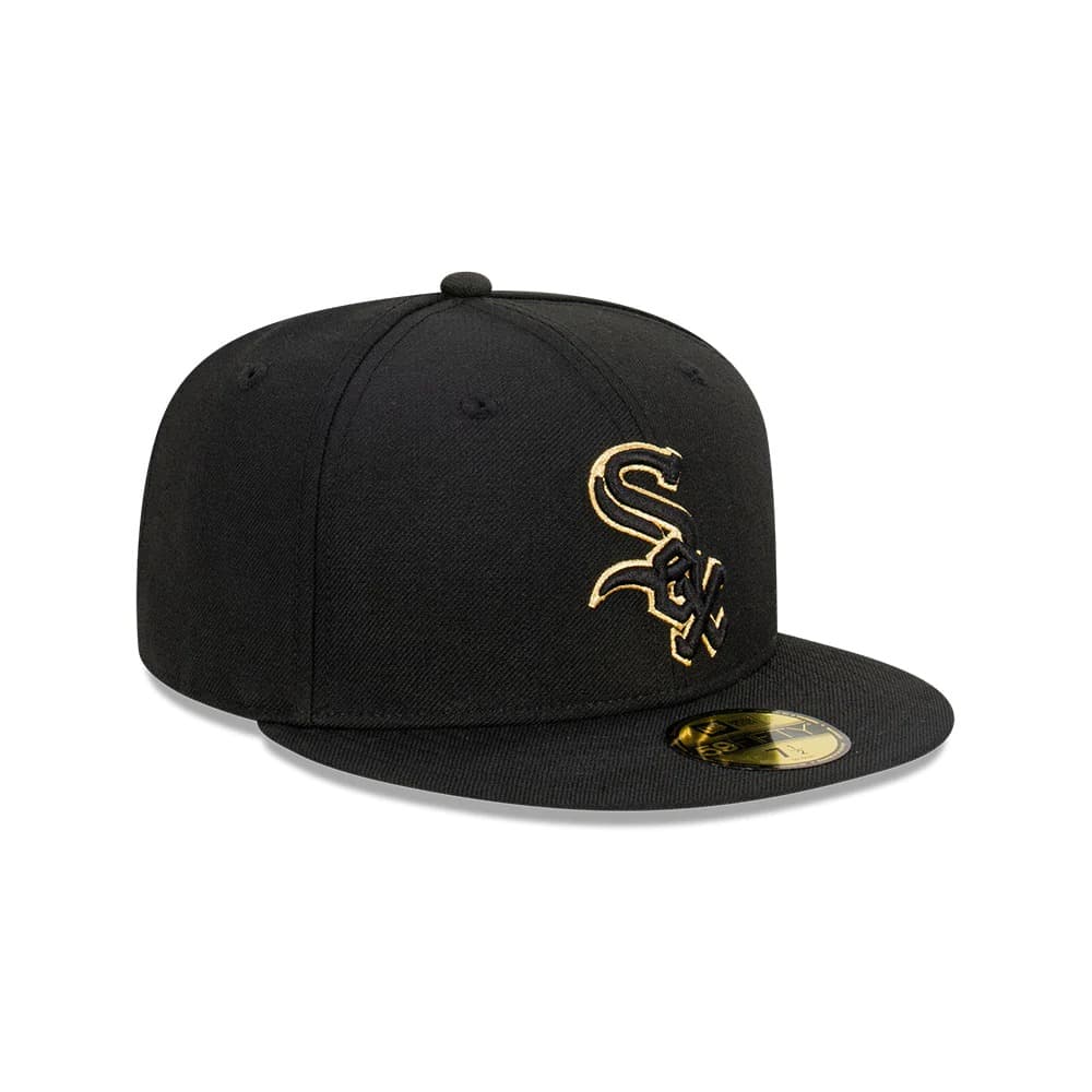 Бейсболка New Era Chicago White Sox 59FIFTY Metallic Accent MLB Fitted Hat