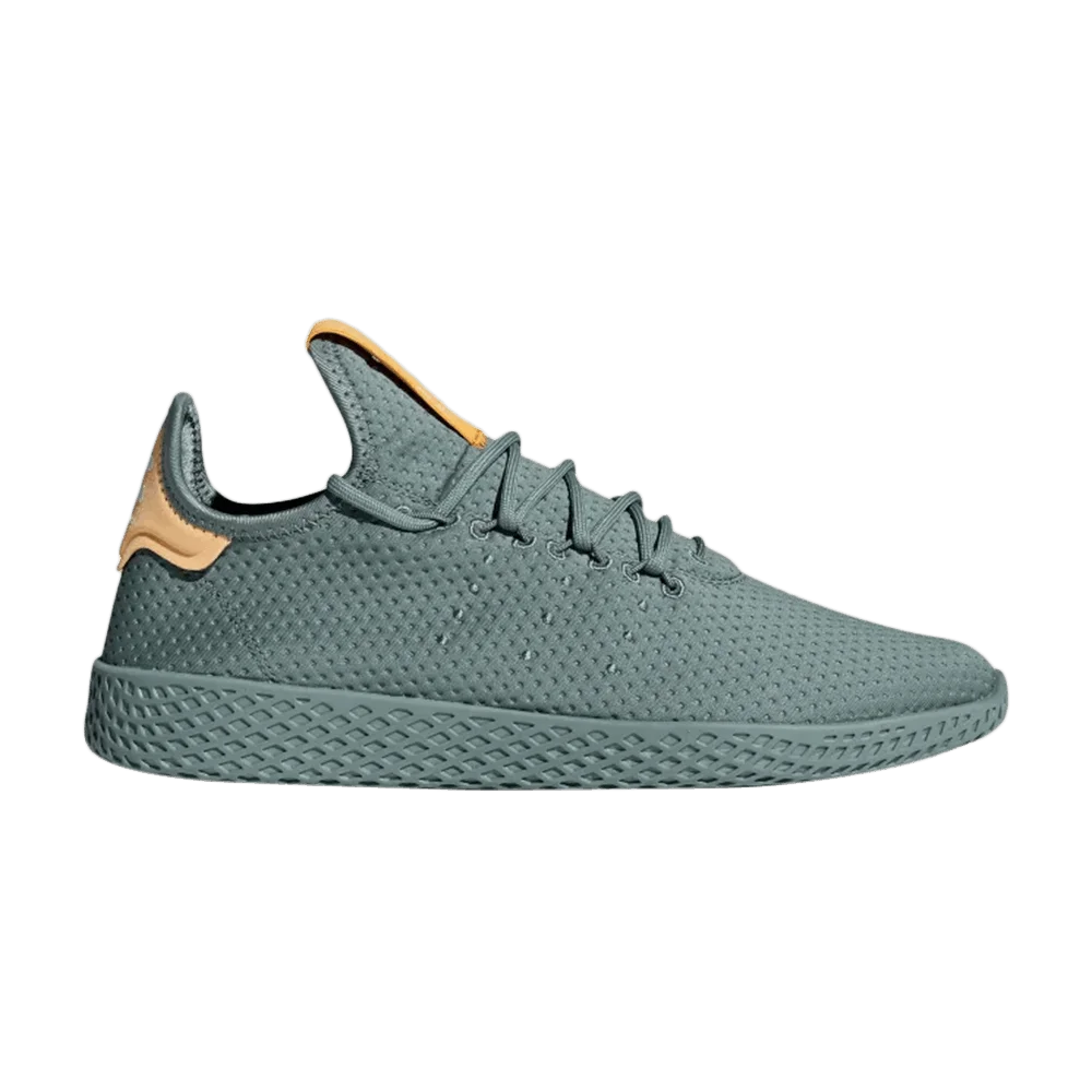 Krossovki-Pharrell-x-adidas-Tennis-Hu-Raw-Green