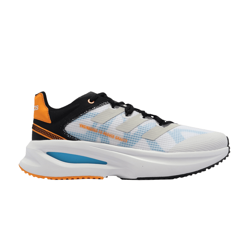 Кроссовки Adidas Fluidflash 'White Solar Orange'
