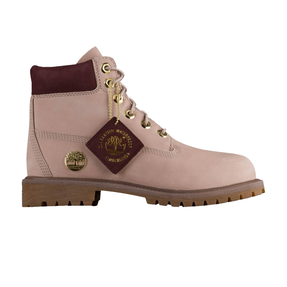 Кроссовки Timberland Foot Locker x NAS x 6 Inch Premium Boot Junior 'Legends Club - Mauve Shadow'