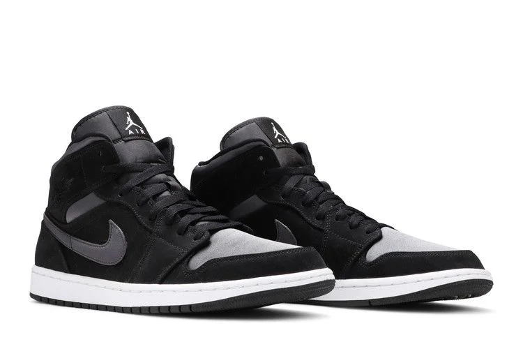 Krossovki-Air-Jordan-1-Mid-SE-Nylon-Black-Grey-7