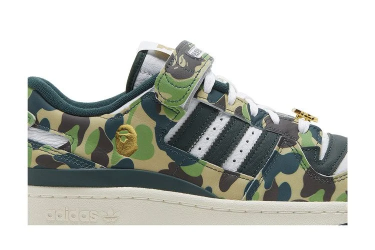 Кроссовки BAPE x adidas Forum Low 84 '30th Anniversary - Green'