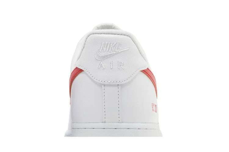 Кроссовки Supreme x Nike Air Force 1 Low 'Box Logo - Speed Red' Shanghai Exclusive