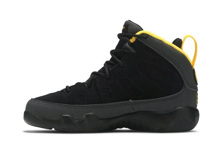Krossovki-Air-Jordan-9-Retro-PS-Dark-Charcoal-University-Gold-2