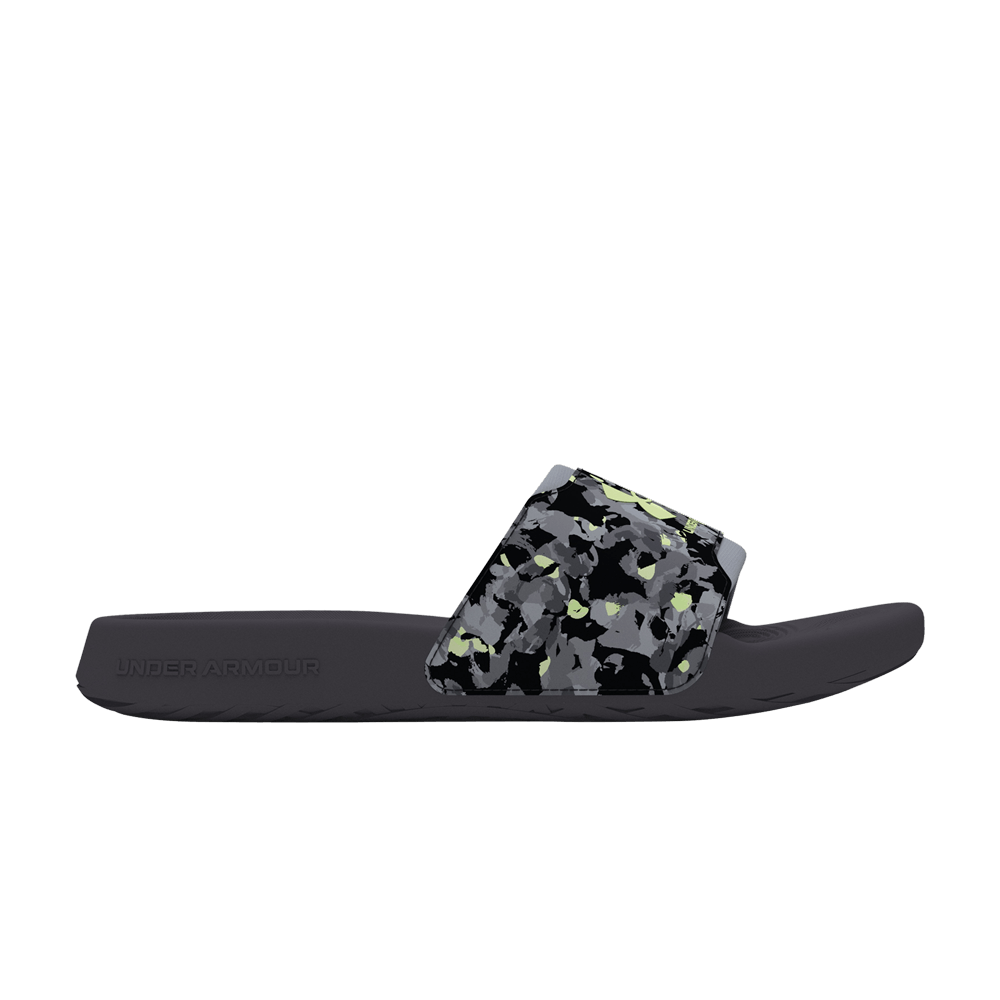 Кроссовки Under Armour Ignite Select Graphic Slide 'Anthracite Retro Green Camo'