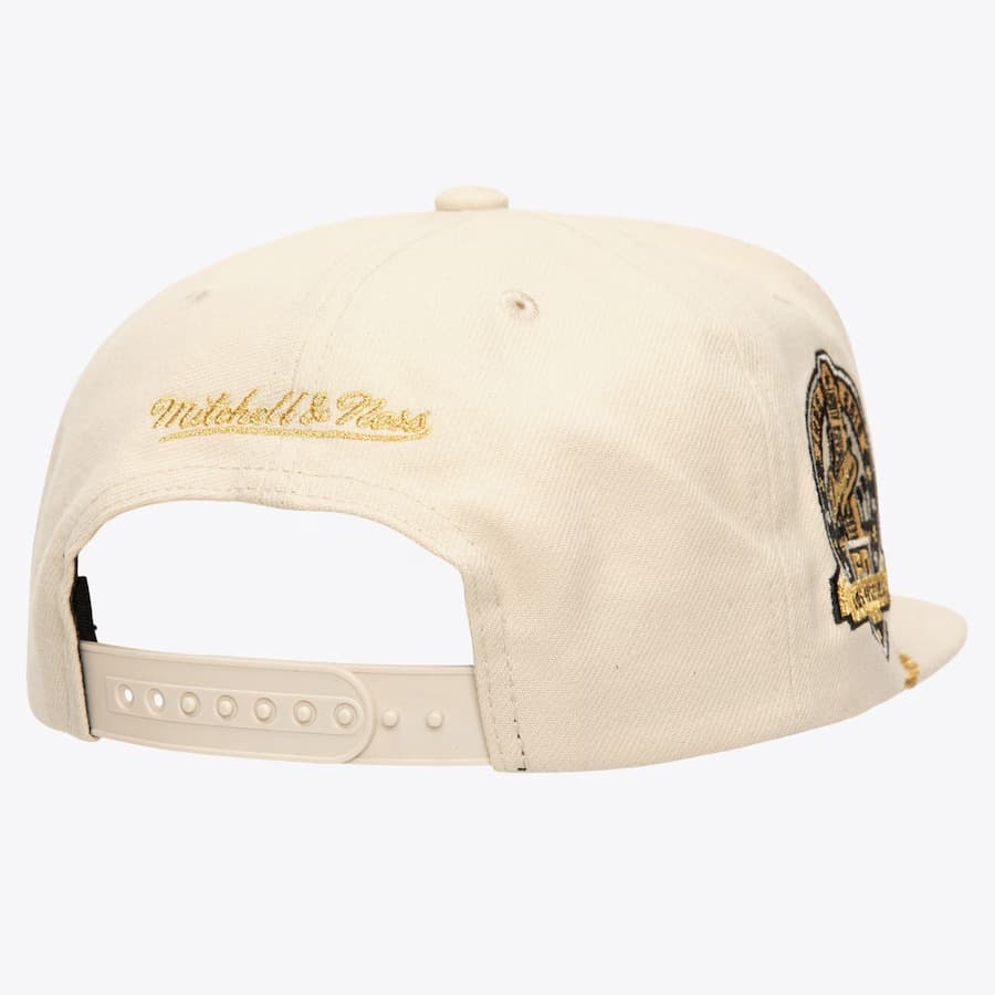 Mitchell-Ness-Cream-Los-Angeles-Dodgers-Golden-Ivory-Snapback-Hat-1