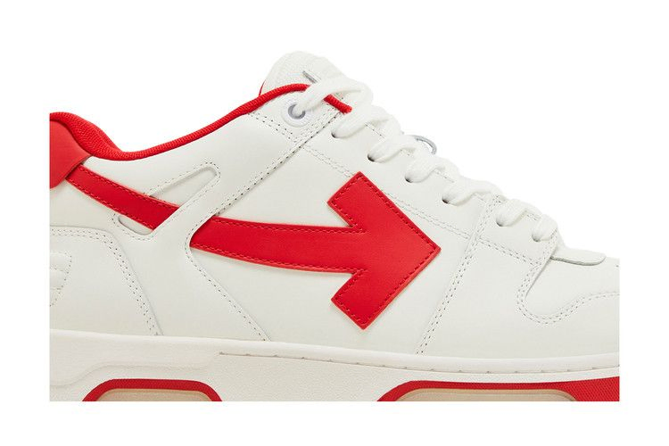 Кроссовки Off-White Out of Office 'White Red' 2024