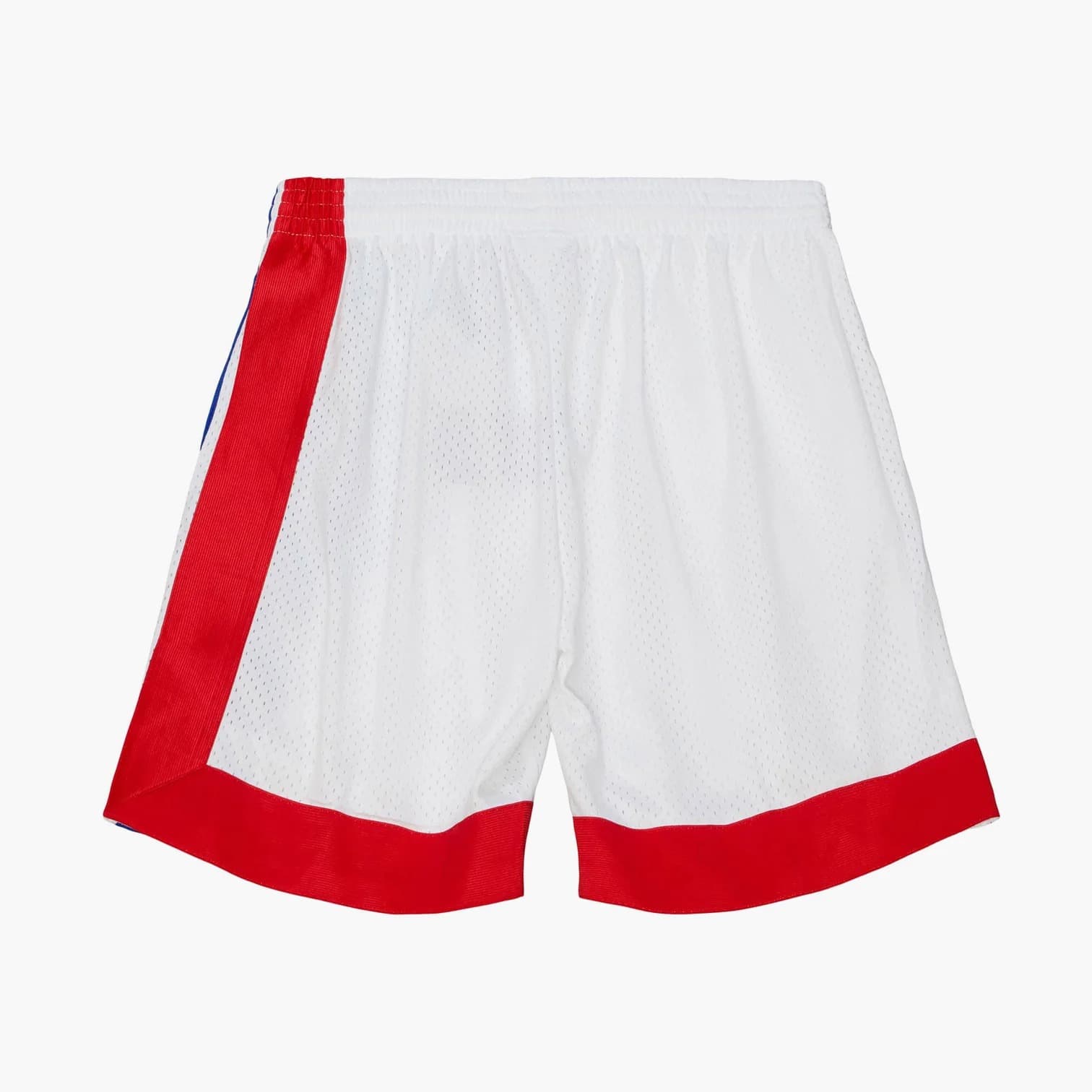 Спортивные шорты Mitchell & Ness New Jersey Nets 1973-74 Hardwood Classics Throwback Swingman NBA White Shorts