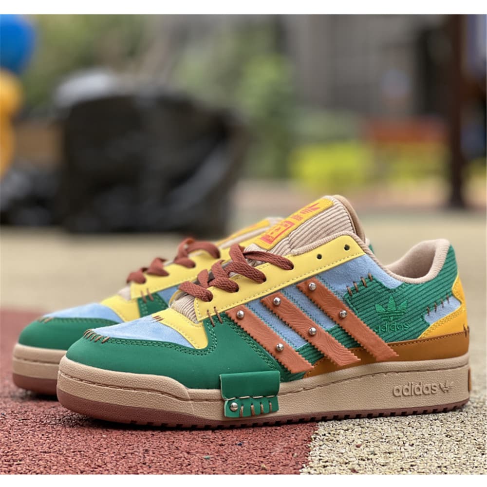 Кроссовки Melting Sadness x adidas Forum Exhibit Low 'Puppet Costume - Night Burgundy'