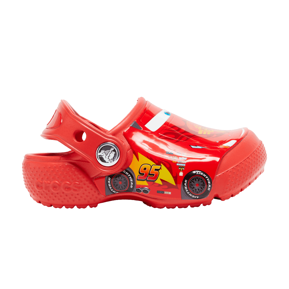 Кроссовки Crocs Cars x Classic Clog Kids 'Fun Lab - Lightning McQueen'