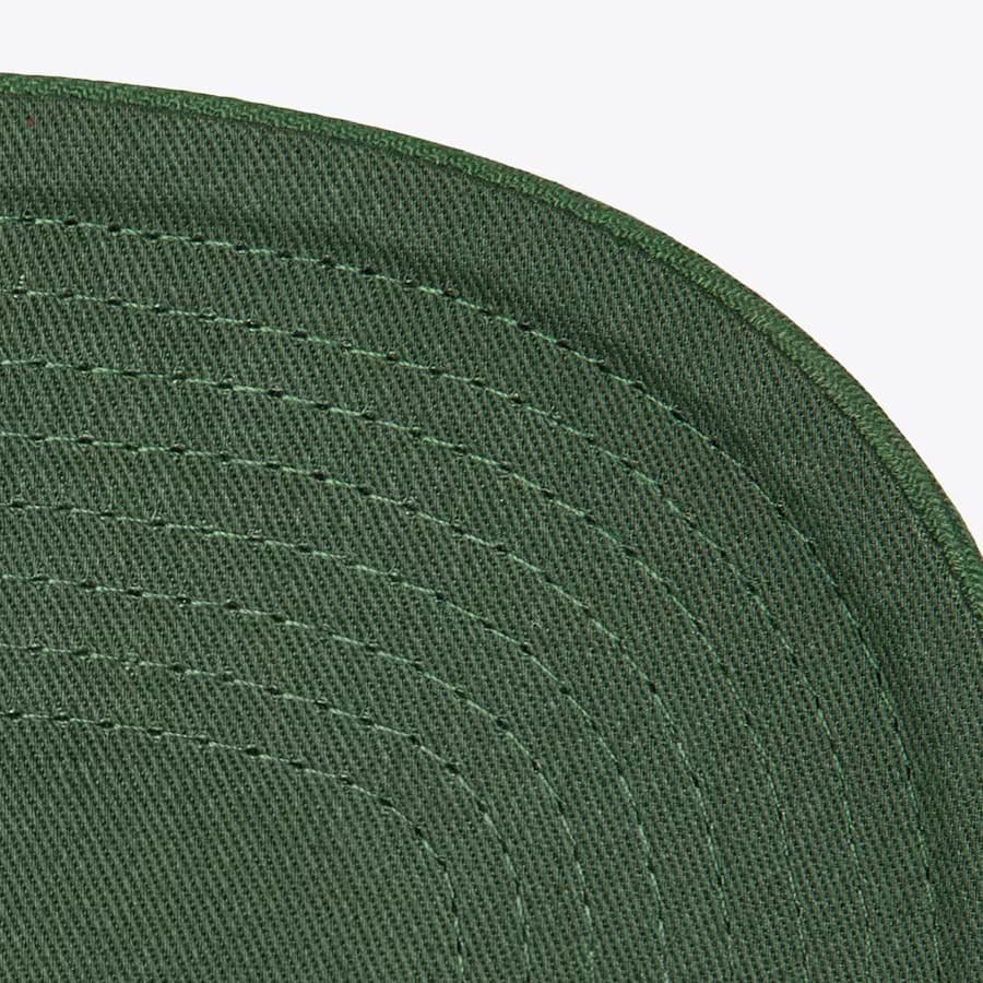 Бейсболка Mitchell & Ness Green Branded Athletics Trucker Snapback Hat