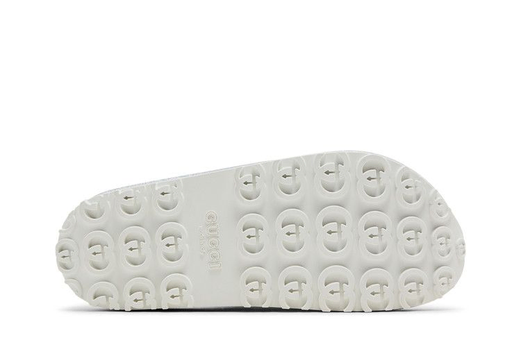 Сандалии Gucci Wmns Slide Sandal 'Interlocking G - Silver'