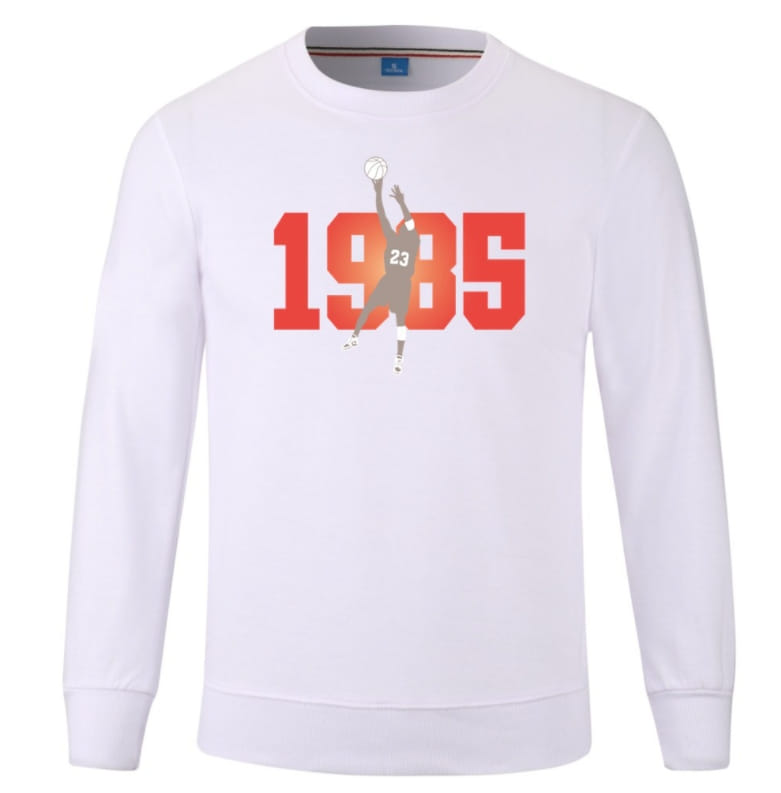 Футболка 2018 Air Jordan Black White Longsleeve