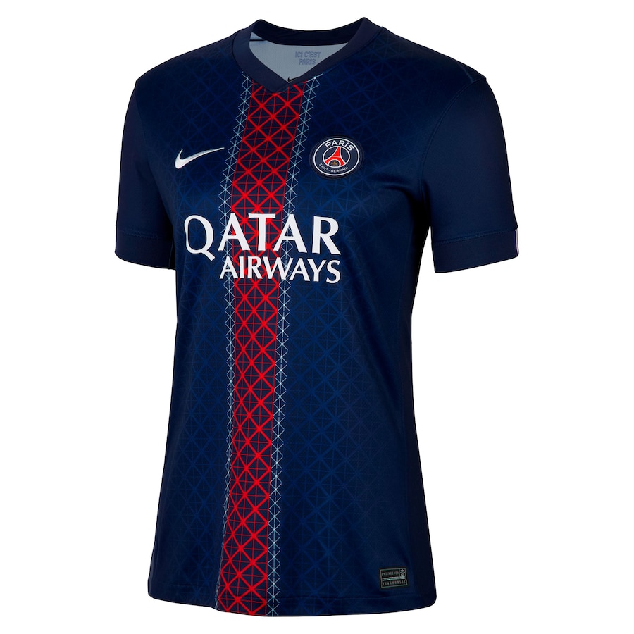 Женское футбольное джерси PSG Nike Home Stadium Shirt 2025-26 - D. Doué 14