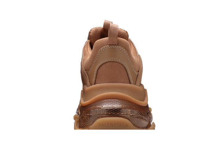 Кроссовки Balenciaga Triple S Sneaker 'Clear Sole - Light Camel'