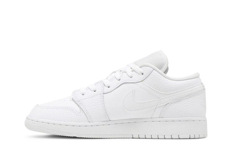 Кроссовки Air Jordan 1 Low GS 'Triple White'