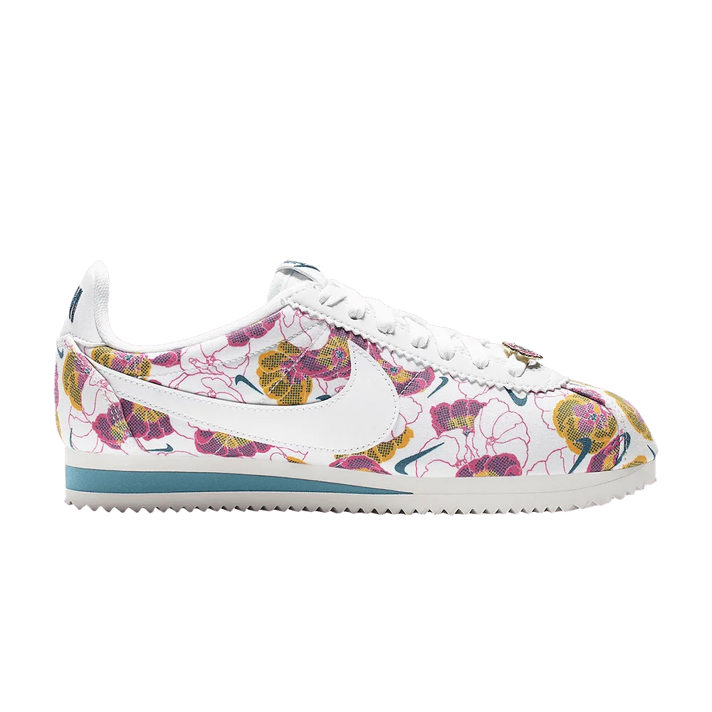 Krossovki-Nike-Wmns-Cortez-White-Floral