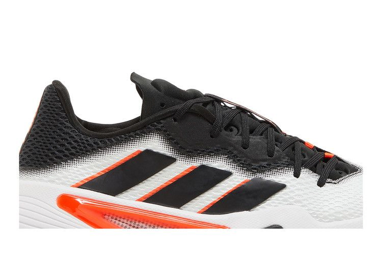 Кроссовки adidas Barricade 'White Black Solar Red'