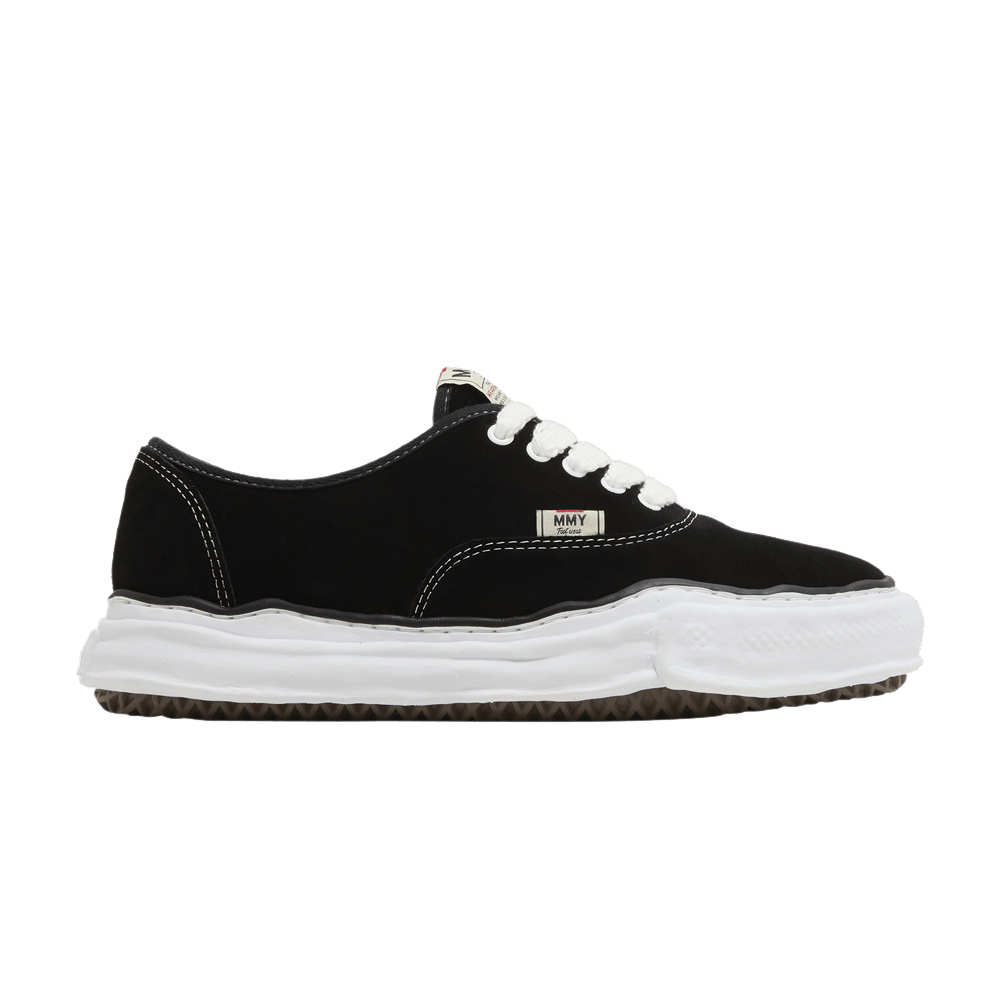 maison-mihara-yasuhiro-baker-og-sole-suede-low-black-a11fw720-blk