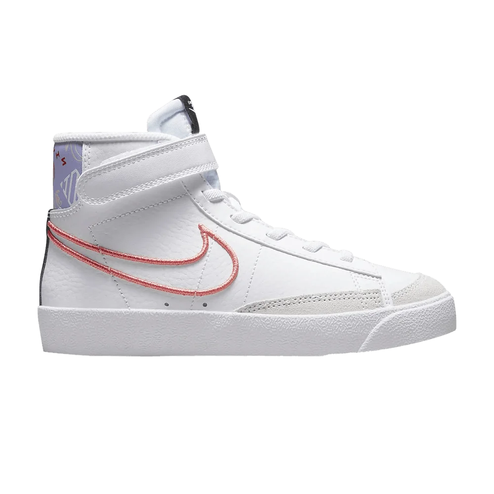 Krossovki-Nike-Blazer-Mid-77-SE-PS-Playful-Branding-White
