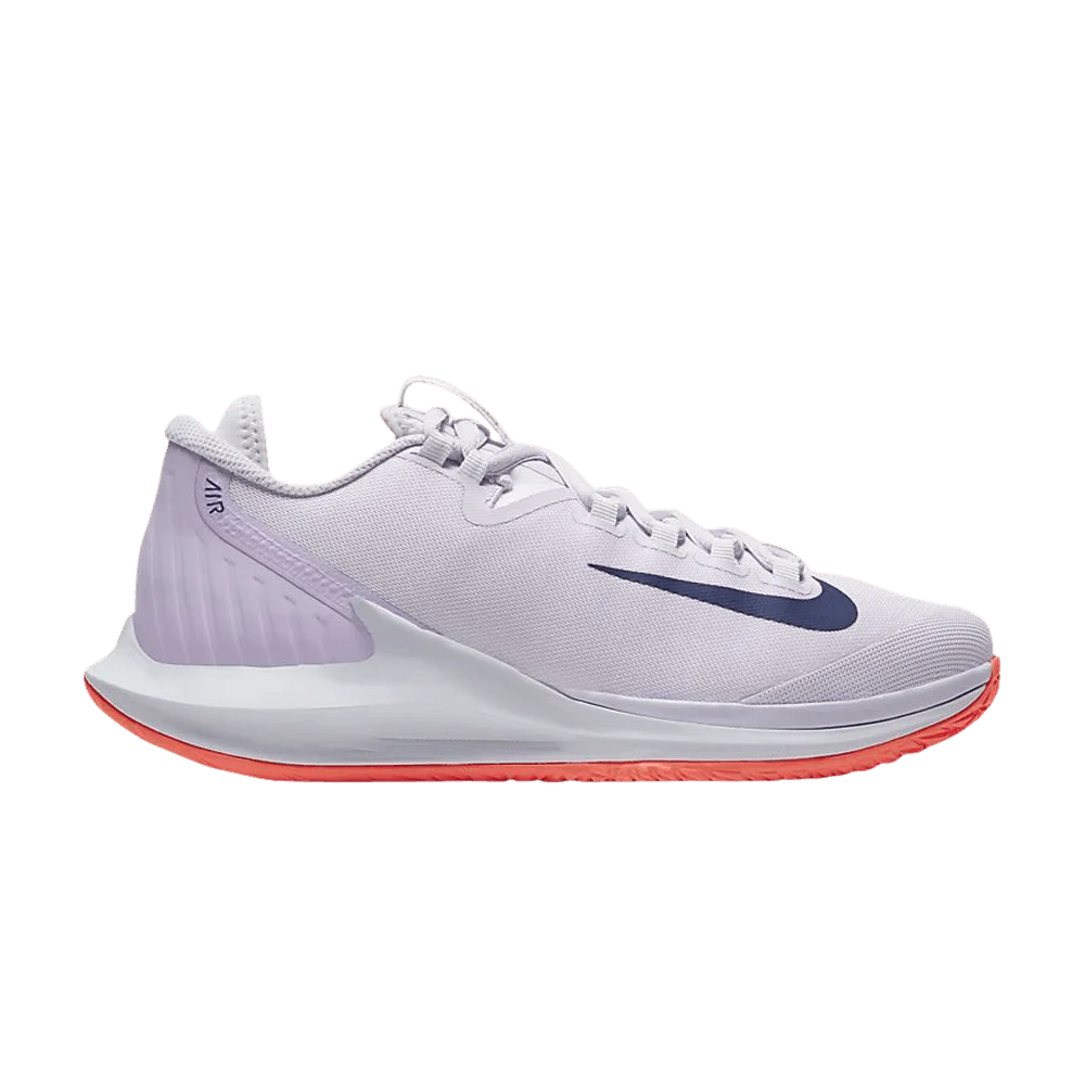 Krossovki-Nike-Wmns-Court-Air-Zoom-Zero-Violet-Mist-Mango