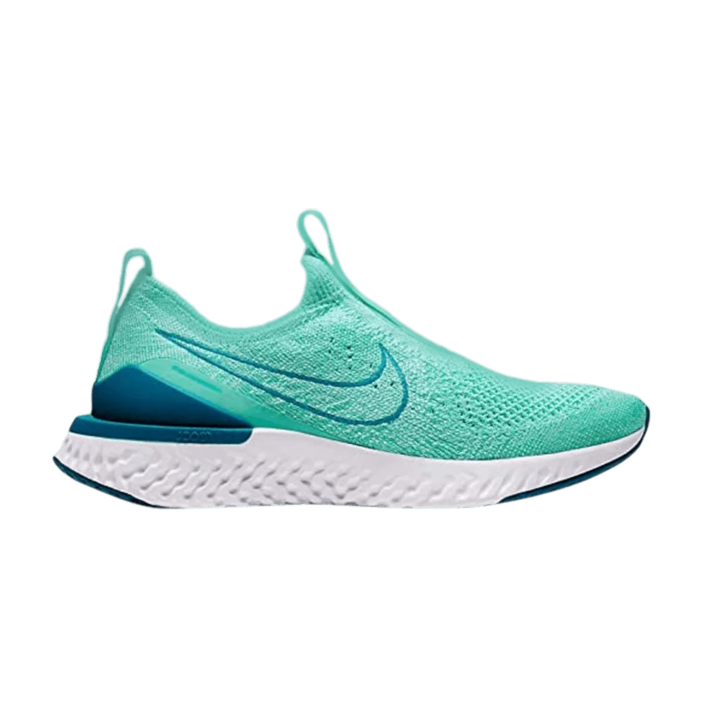 Кроссовки Nike Epic Phantom React Flyknit GS 'Hyper Turquoise'