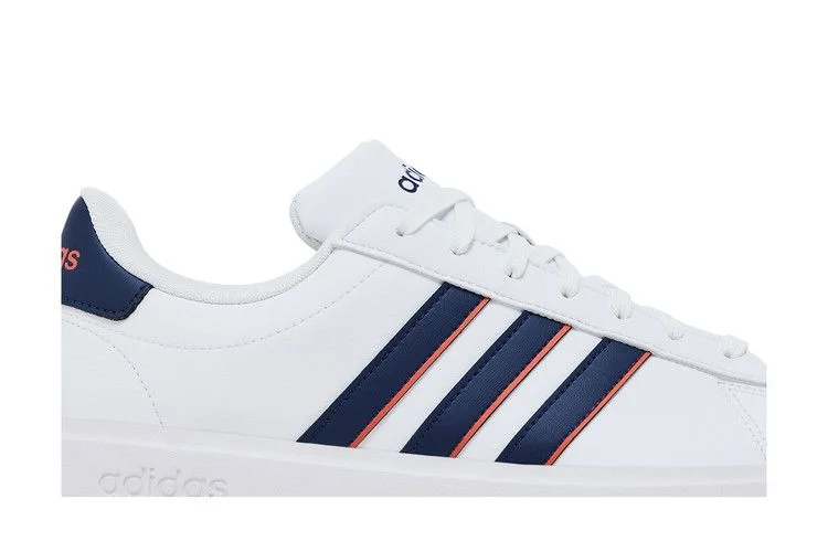 Кроссовки adidas Grand Court 'White Dark Blue Scarlet'
