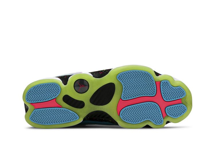 Кроссовки Air Jordan 6 Rings 'Blue Fury Cyber Pink'