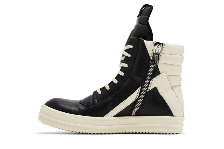 Кроссовки Rick Owens EDFU Geobasket 'Black Milk'