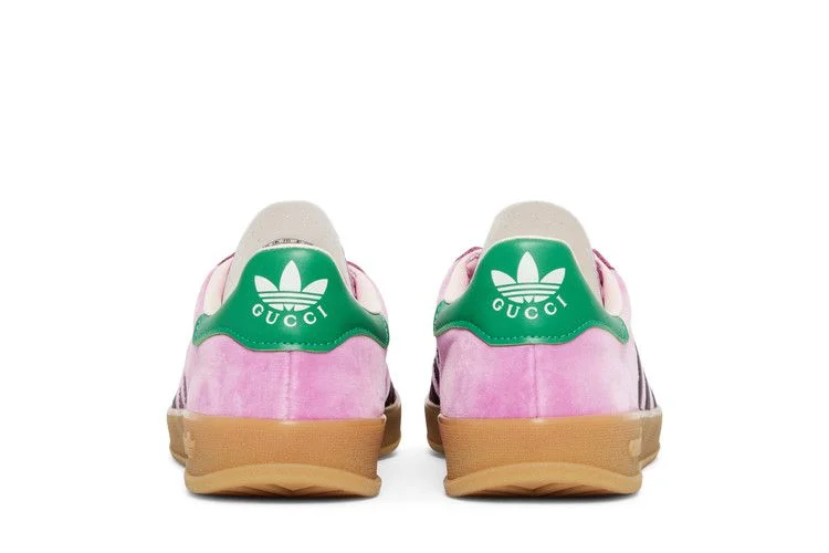 Кроссовки Gucci x adidas Gazelle 'Pink Velvet'