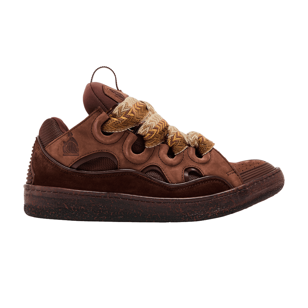 Кроссовки Lanvin Curb Sneakers 'Speckled Effect - Brown'