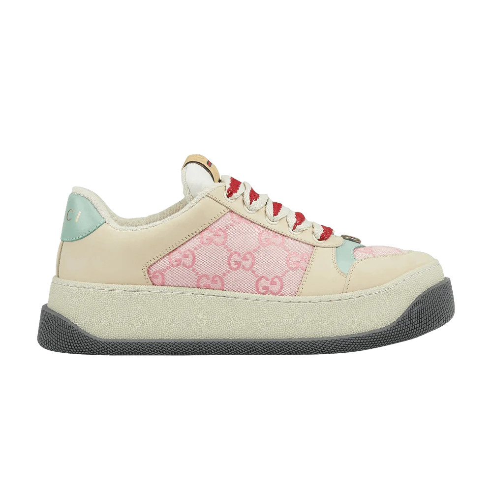 Кроссовки Gucci Wmns Screener 'GG Monogram - Beige Pink'