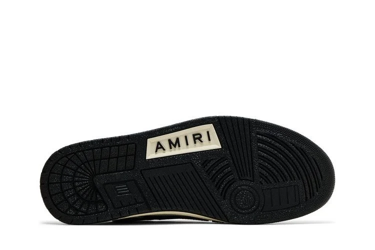 Кроссовки Amiri Skel Top Low 'White Black' 2024
