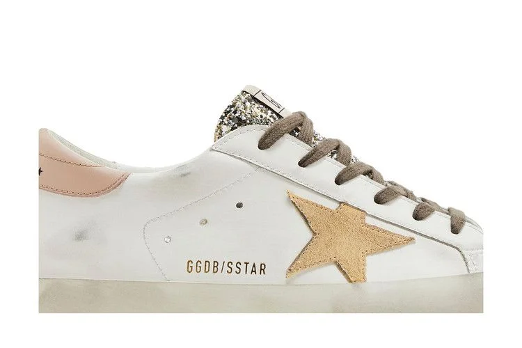 Кроссовки Golden Goose Wmns Superstar 'Platinum Glitter Toe'