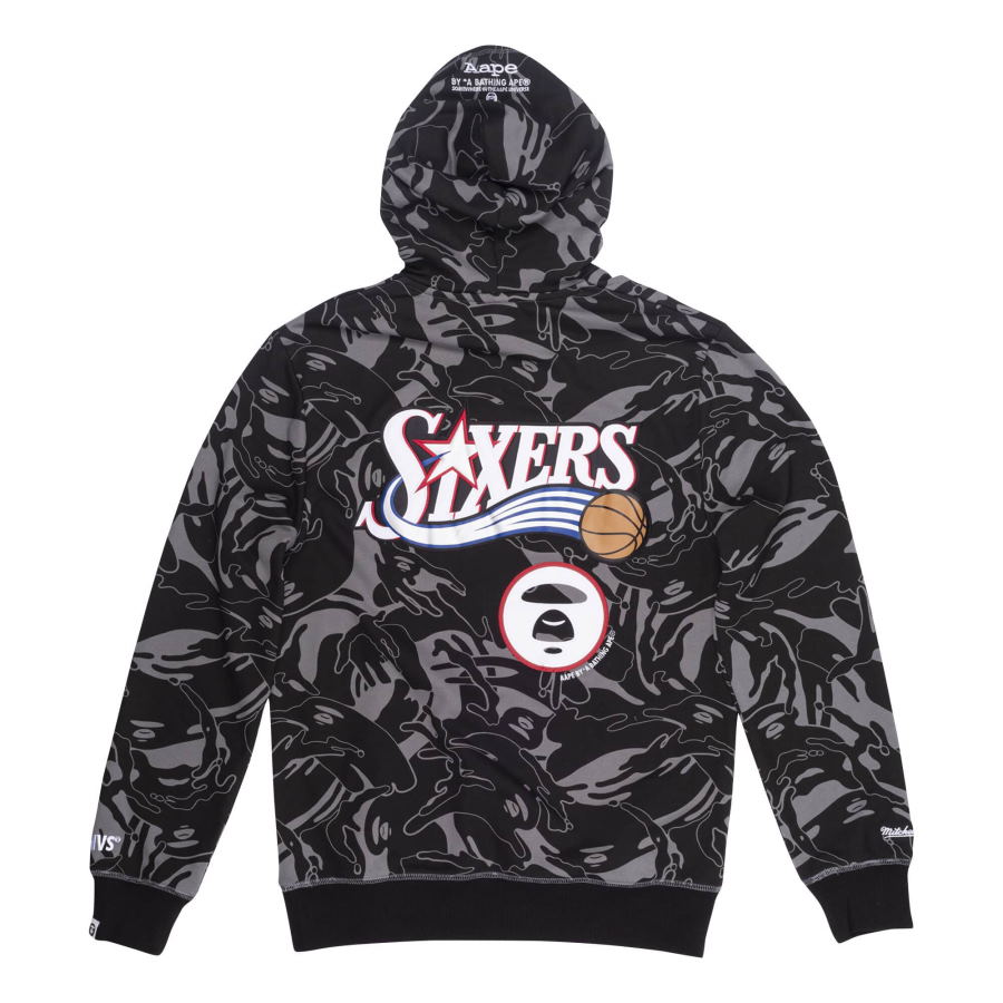 Aape-x-Mitchell-Ness-Philadelphia-76ers-Hoodie-Black-1
