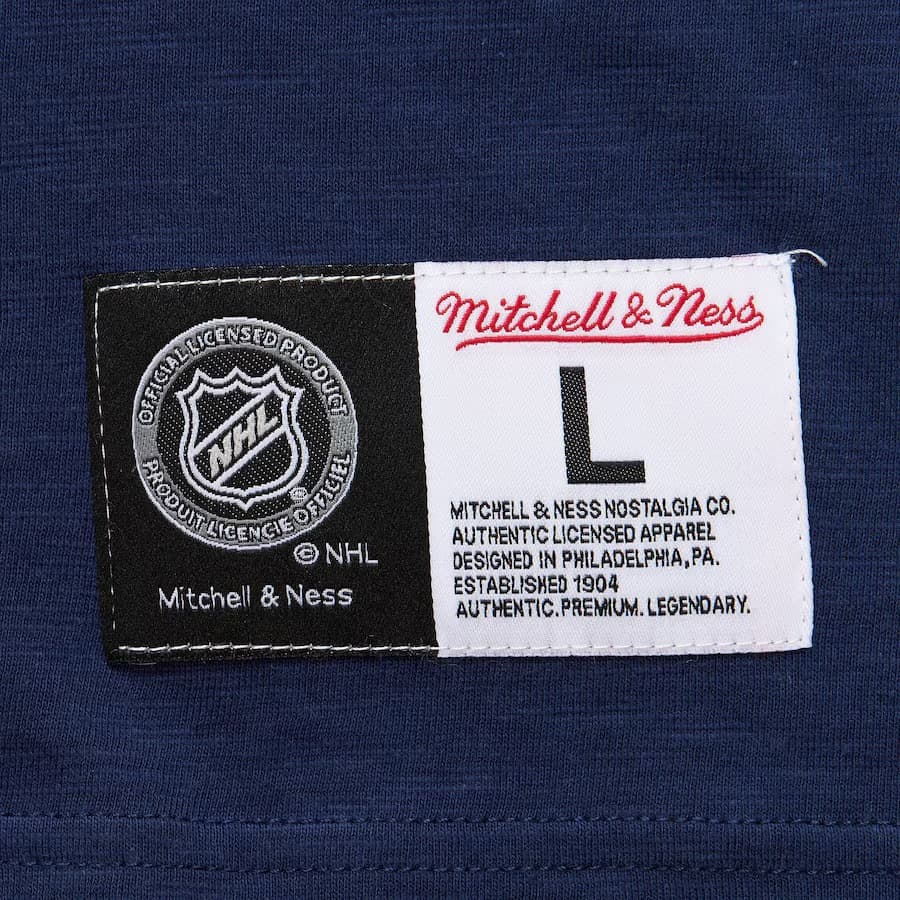 Футболка Mitchell & Ness Navy Nashville Predators Legendary Slub T-Shirt