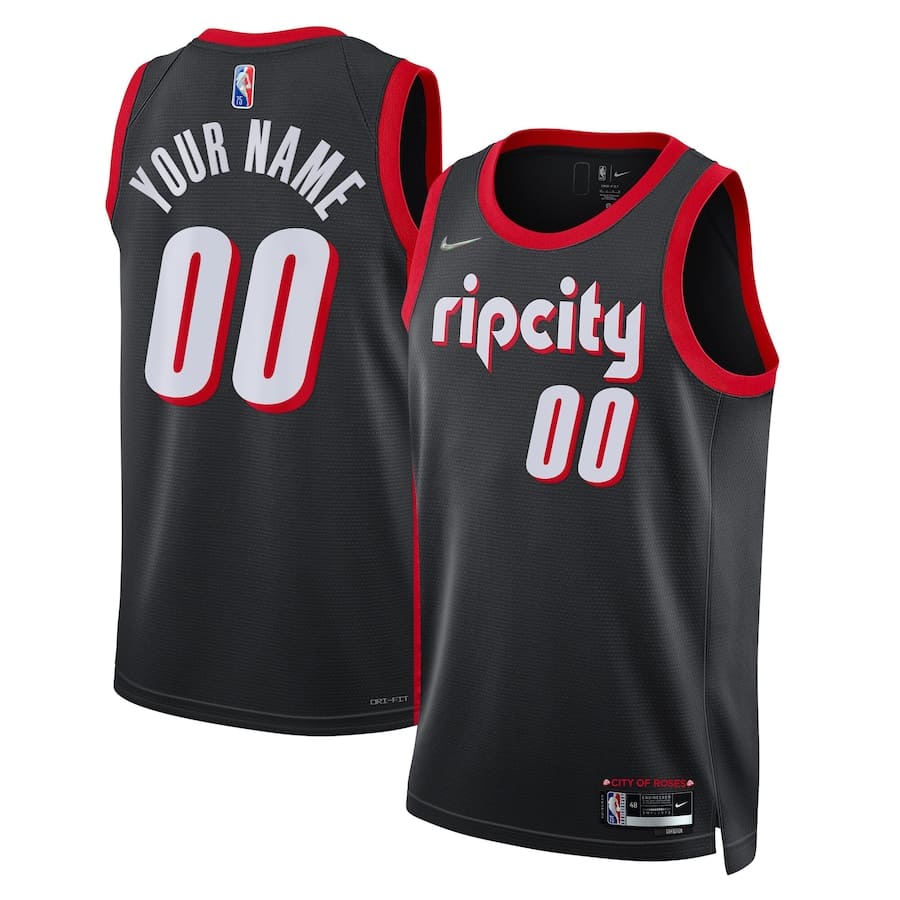 Баскетбольная джерси 2021-22 Portland Trail Blazers Nike City Edition Swingman Jersey – Custom
